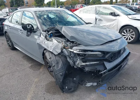 2025 Honda Civic Sport из США, поврежденный, VIN 2HGFE2F5XSH570145